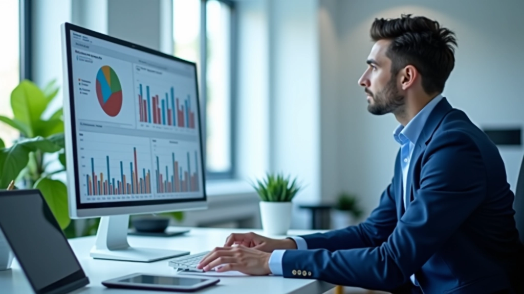 Graphique économique moderne montrant des courbes d'exportation et d'importation sur écran d'analyse données